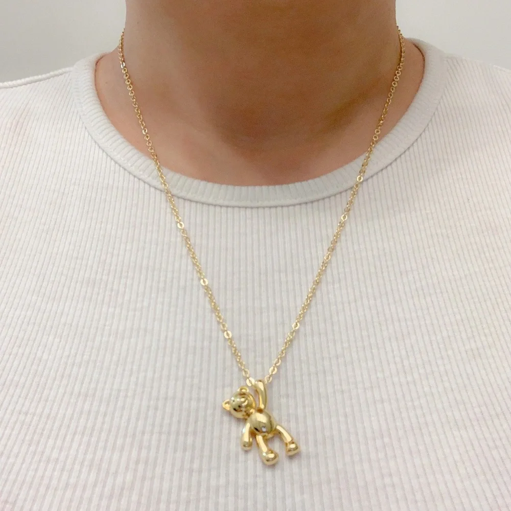 🐻Teddy Bear Necklace | 14k Gold Filled - Picture 8 of 9